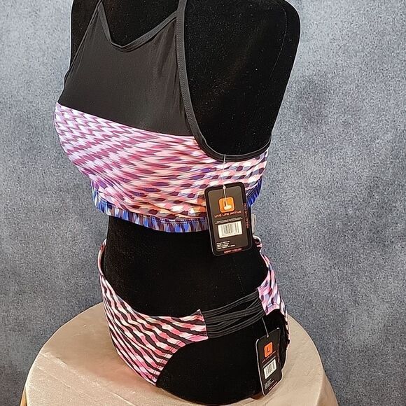 Reebok Live Life Active Watercolor 2-piece Bikini Set - Picture 6 of 15